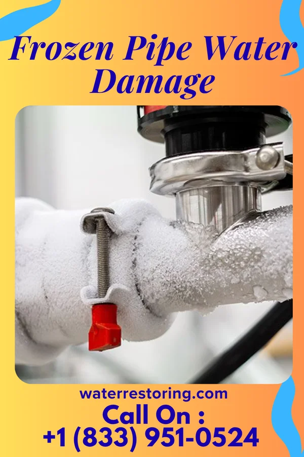 Frozen Pipe Water Damage in Pastoria, VA